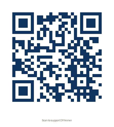 Scan to support DIYminer via Square
